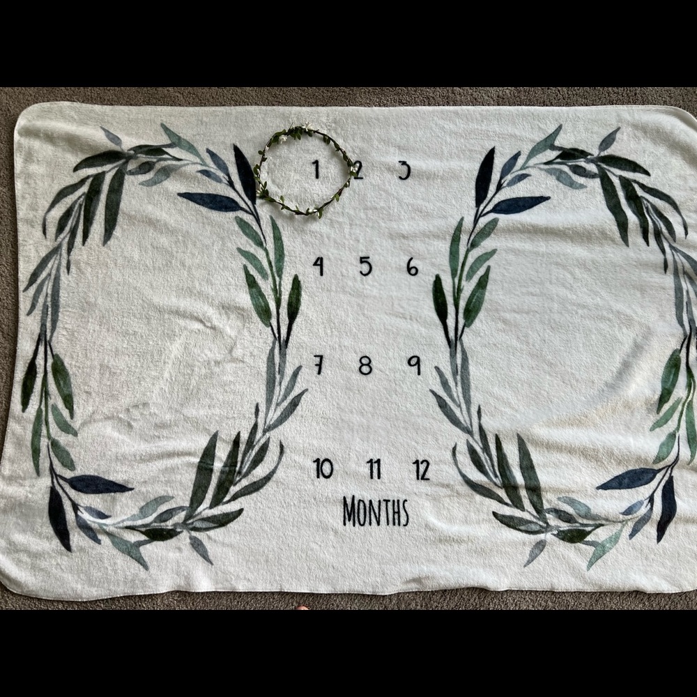 Twin Milestone Blanket